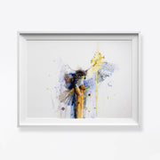 Mia Riddell Watercolour Hawk Bird Hawke